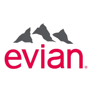 evian logo