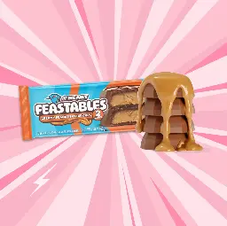 Socola Feastables MrBeast Dạng Viên Vị Bơ Đậu Phộng (Gói 40g - 2 Viên 20g) image