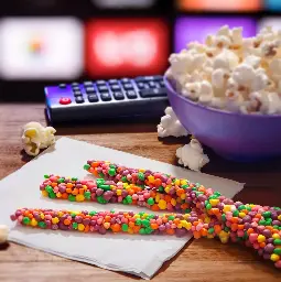Kẹo Dẻo NERDS Rope Vị Rainbow (Gói 26g) image