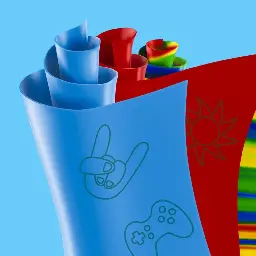 Kẹo Cuốn Fruit Roll-Ups (Hộp 141g - 10 Cuốn 3 Vị) image