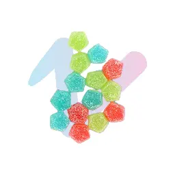 Kẹo Dẻo Siêu Chua Mini Bites Warheads (Gói 80g) image