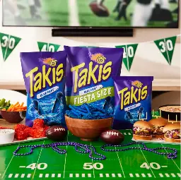 Bánh Snack Takis Blue Heat (Gói 90g) image