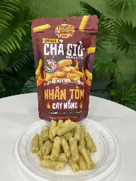 Snack Chả Giò Tôm Cay Nồng Roll N' Roll (Gói 75g) image