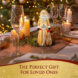 Socola Sữa Hạt Phỉ Ông Già Noel Ferrero Rocher (Gói 70g) image