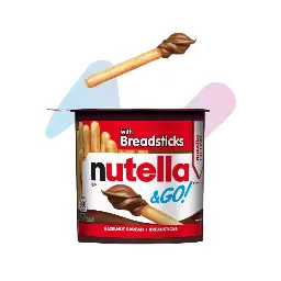 Bánh Mì Que Chấm Bơ Cacao Hạt Phỉ Nutella & Go! (Hộp 52g) image