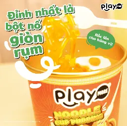 Thạch Pudding Mì Ly Playmore (Ly 136g) image