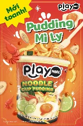 Thạch Pudding Mì Ly Playmore (Ly 136g) image