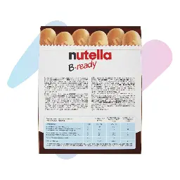 Bánh Mì Nutella B-ready Nhân Socola Hạt Phỉ (Hộp 132g - 6 Gói 22g) image
