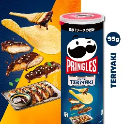 Snack Khoai Tây Pringles Teriyaki (Hộp 95g) image