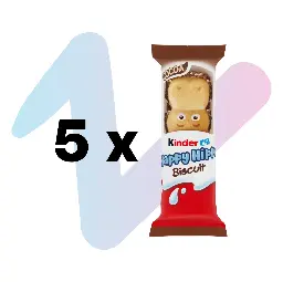 Bánh Xốp Nhân Kem Kinder Happy Hippo Cacao (Hộp 103,5g) image
