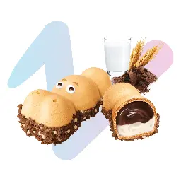 Bánh Xốp Nhân Kem Kinder Happy Hippo Cacao (Hộp 103,5g) image