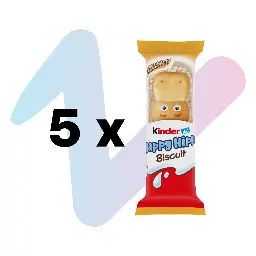 Bánh Xốp Nhân Kem Kinder Happy Hippo Hạt Phỉ (Hộp 103,5g) image