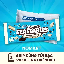 Socola Feastables MrBeast Vị Cookies & Creme (Thanh 60g) image
