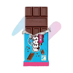 Socola Feastables MrBeast Vị Socola Sữa (Thanh 60g) image