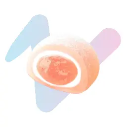 Bánh Mochi Hương Dâu Yuki & Love (Hộp 180g - 6 Cái) image