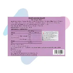 Bánh Mochi Hương Nho Yuki & Love (Hộp 180g - 6 Cái) image