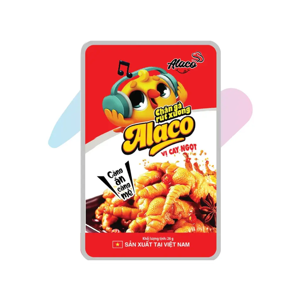 Alaco Boneless Sweet & Spicy Chicken Feet (0.92oz Pack)