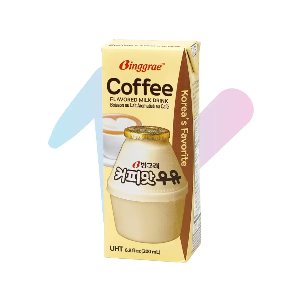 Sữa Tiệt Trùng Binggrae Vị Cà Phê (Hộp 200ml)