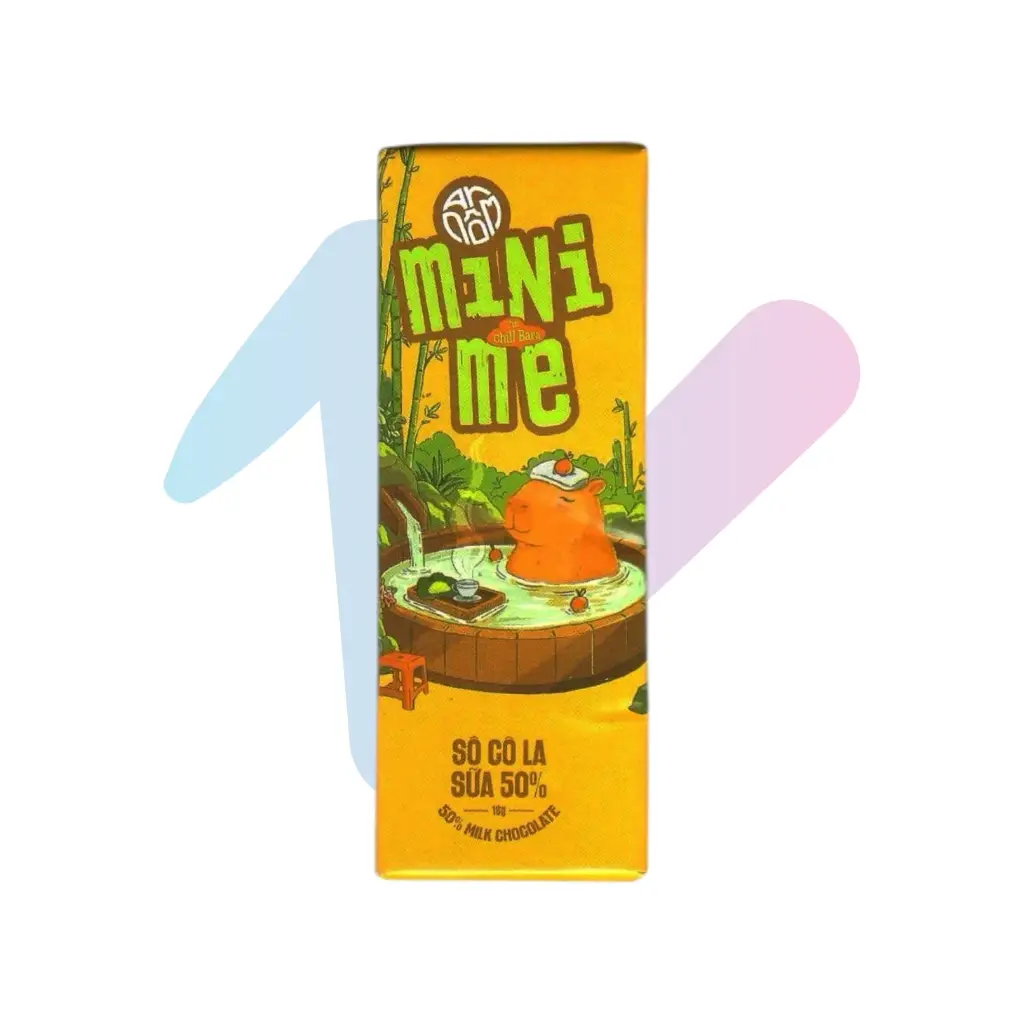 Socola Sữa 50% An Nôm Mini Me TBROS Chill Capybara (Thanh 18g)