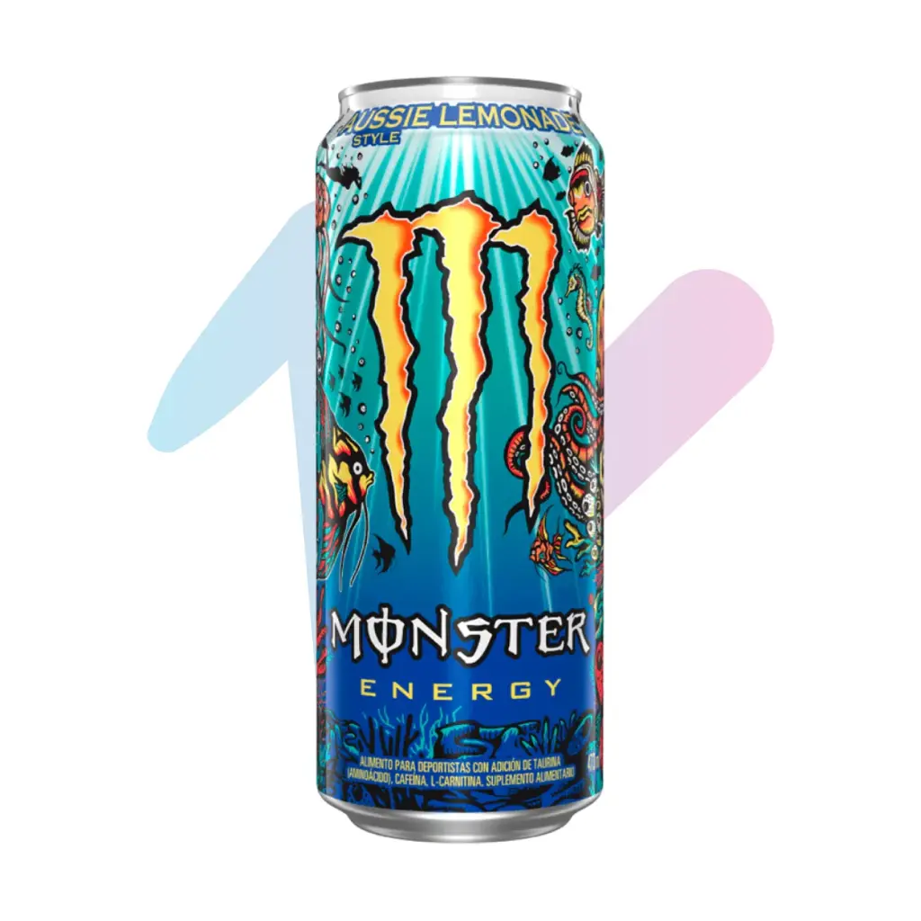 Monster Energy Aussie Lemonade Energy Drink (16.91 fl oz Can)