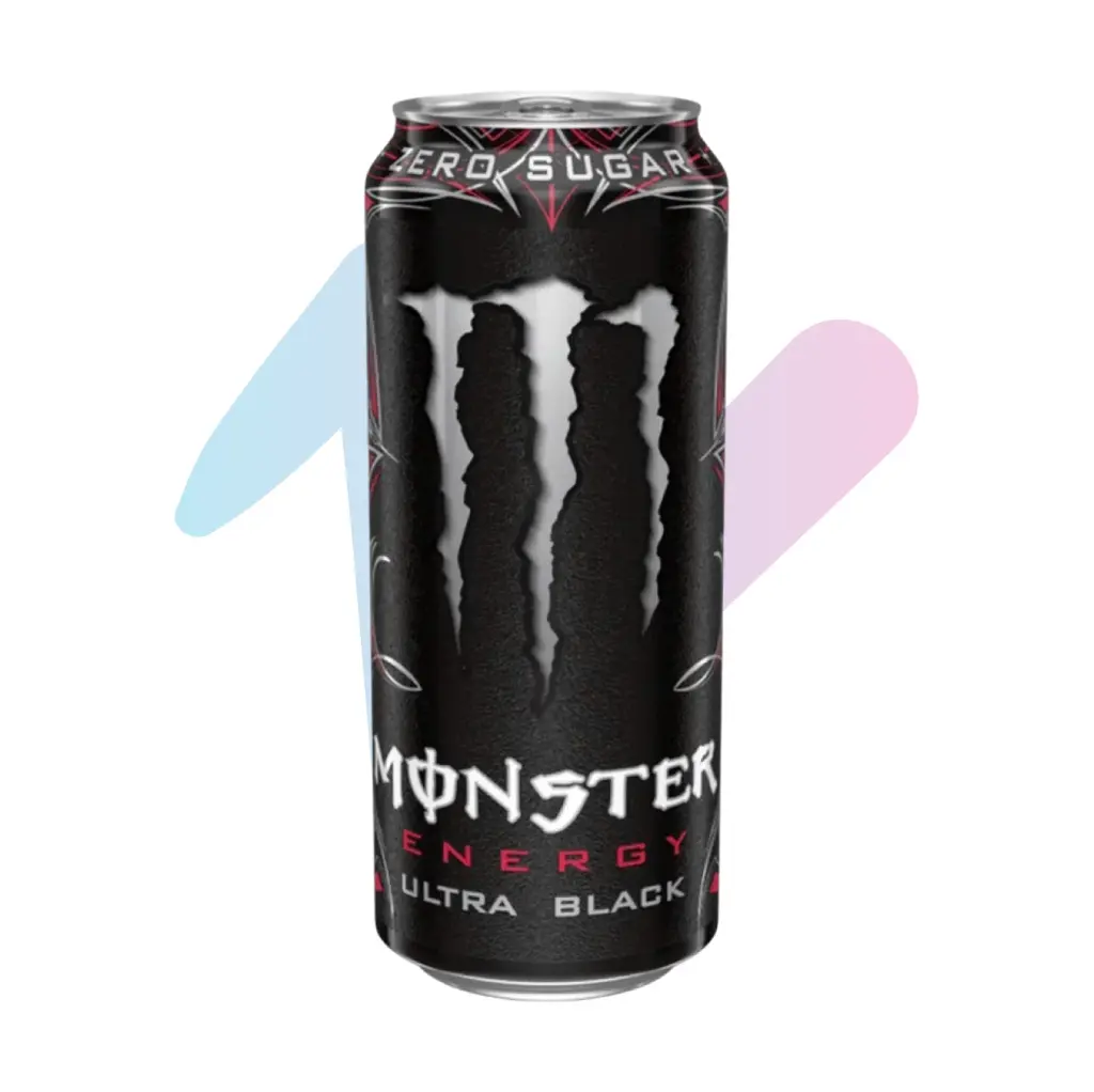 Monster Energy Ultra Black Energy Drink (16.91 fl oz Can)