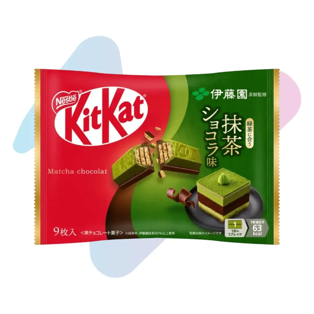 KitKat Japan Itoen Matcha Chocolate (3.68oz Pack - 9 Pieces)
