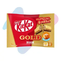 Socola KitKat Nhật Bản Vị Caramel Muối (Gói 104,4g - 9 Thanh) image