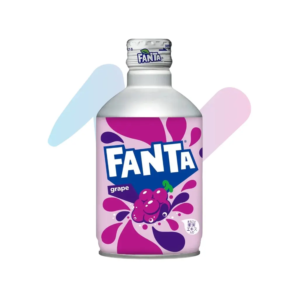 Fanta Japan Grape Soft Drink (10.14 fl oz Can)