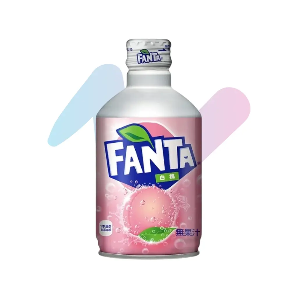 Fanta Japan White Peach Soft Drink (10.14 fl oz Can)
