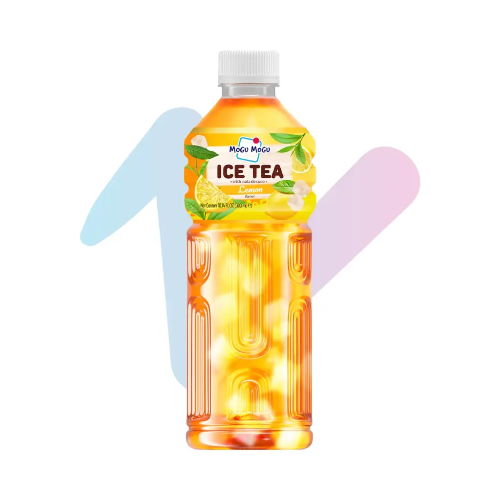 Mogu Mogu Nata de Coco Lemon Tea (10.14 fl oz Bottle)