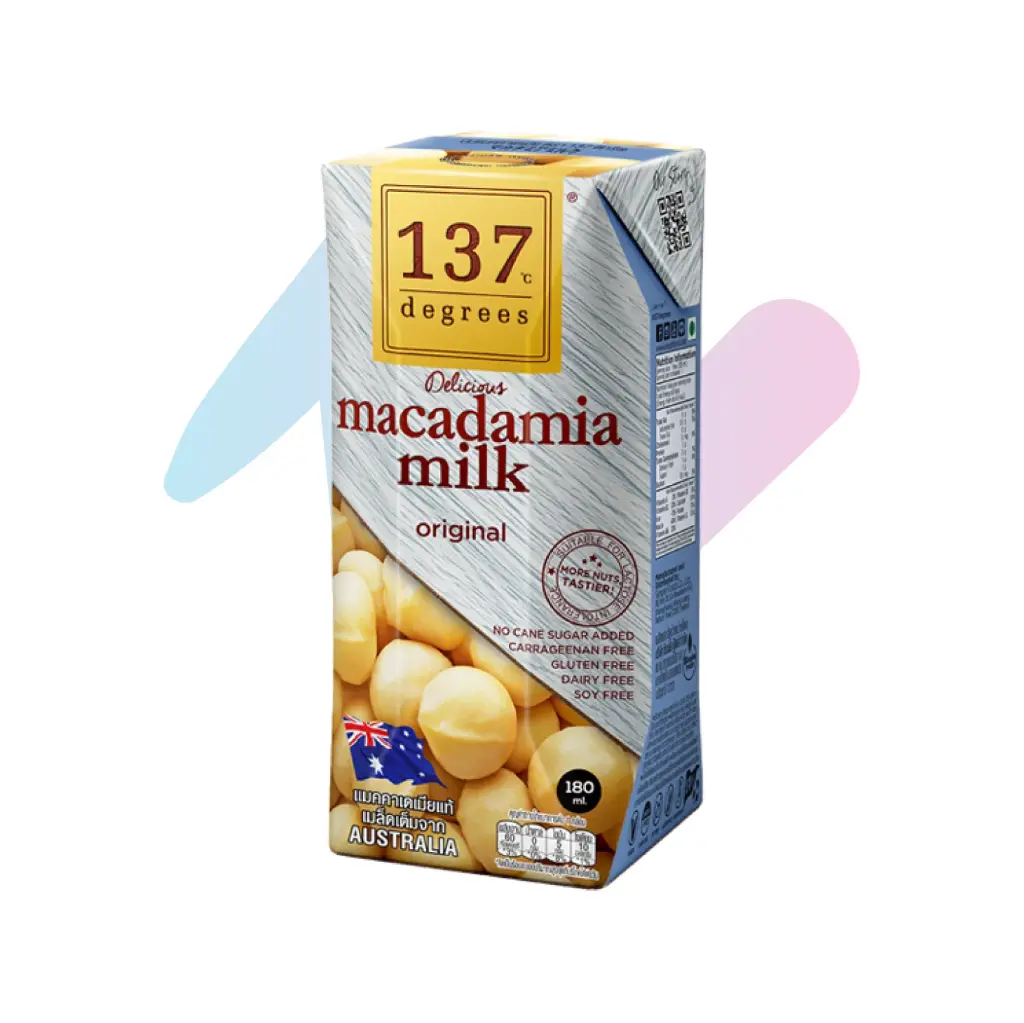 137 Degrees Pure Macadamia Milk (6.09 fl oz Carton)