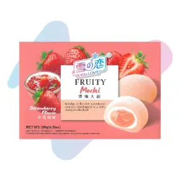 Bánh Mochi Hương Dâu Yuki & Love (Hộp 180g - 6 Cái) image