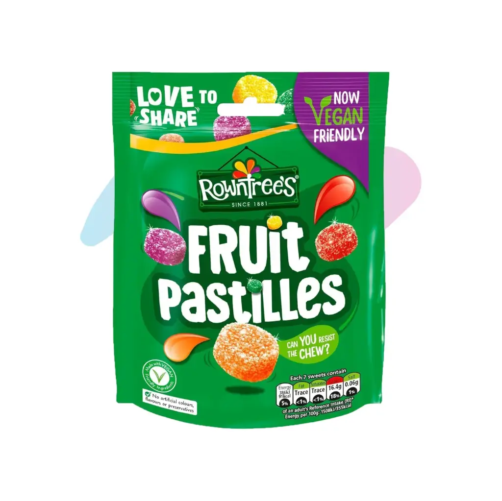 Kẹo Ngậm Trái Cây Rowntree's (Gói 143g)
