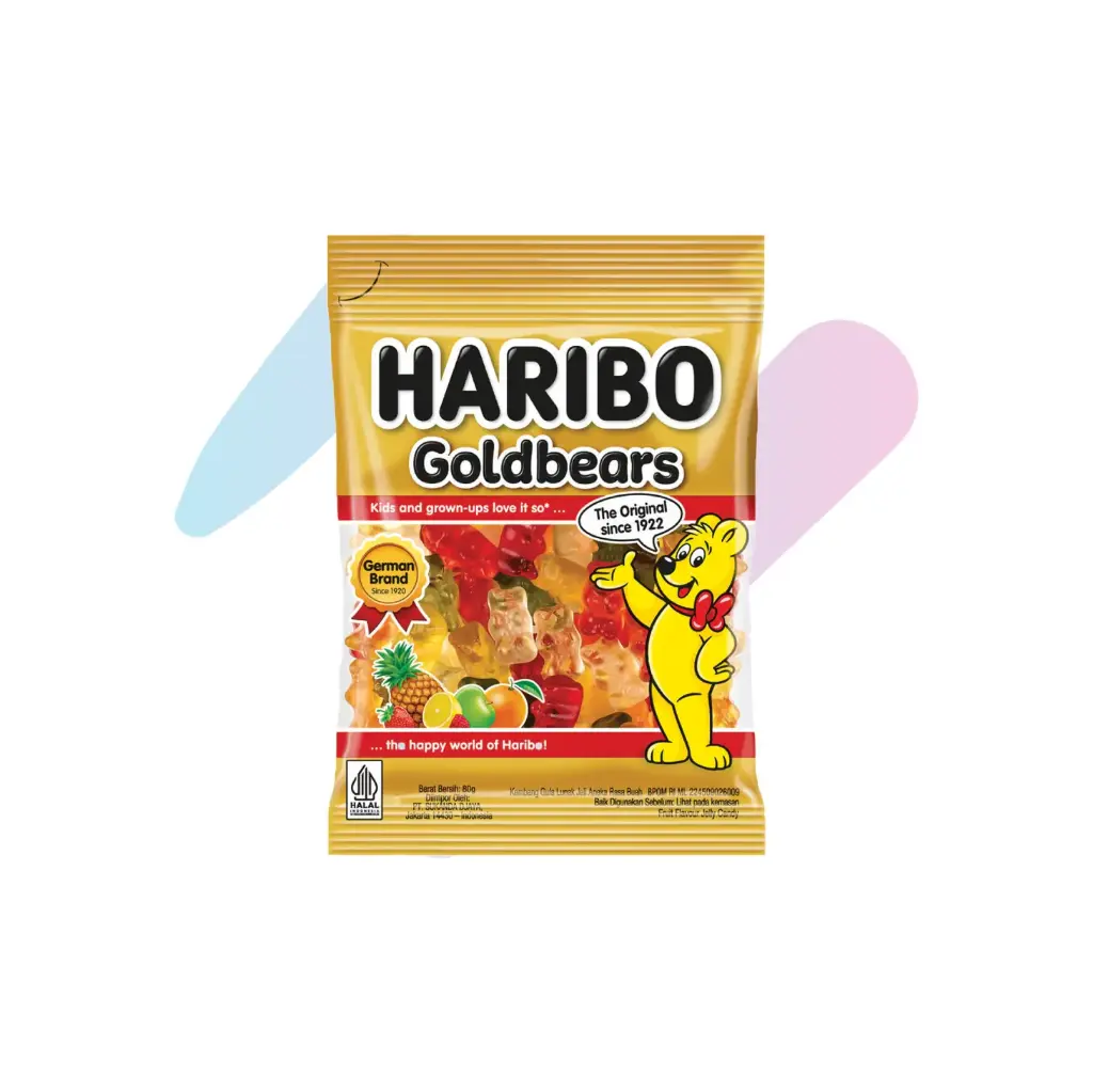 Kẹo Dẻo Haribo Goldbears (Gói 25g)
