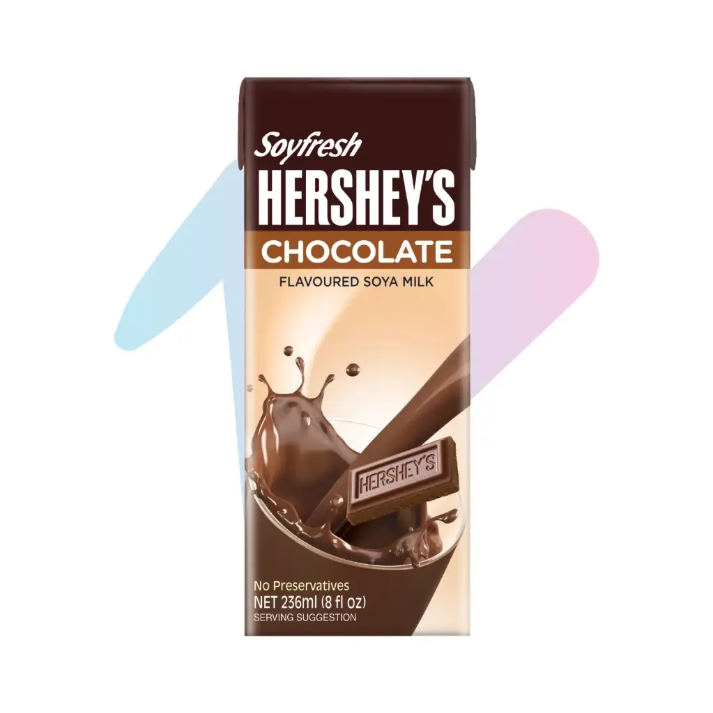 Hershey's Soyfresh Chocolate Flavored Soy Milk (8 fl oz Carton)
