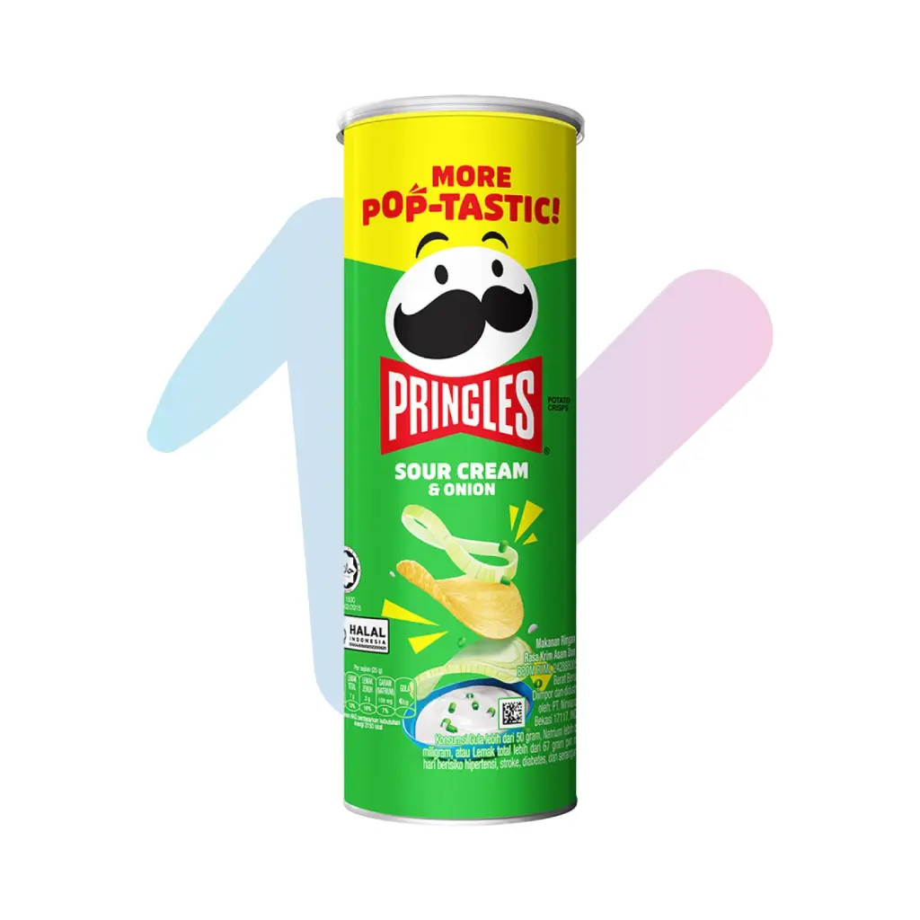 Pringles Sour Cream & Onion Potato Chips (3.6oz Box)