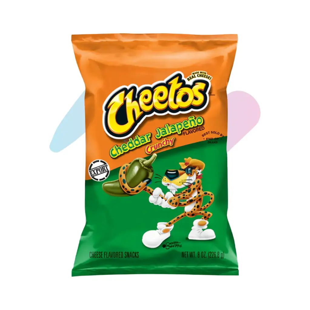 Bánh Snack Cheetos Cheddar Jalapeno Crunchy (Gói 226,8g)