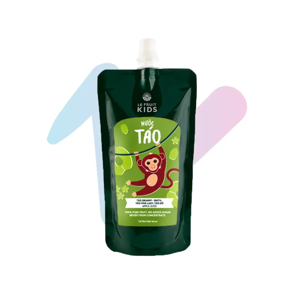Le Fruit Apple Juice (4.4 fl oz Pouch)