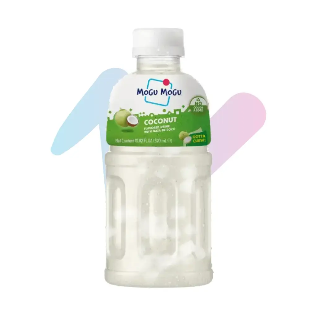Mogu Mogu Coconut With Nata de Coco (10.82 fl oz Bottle)
