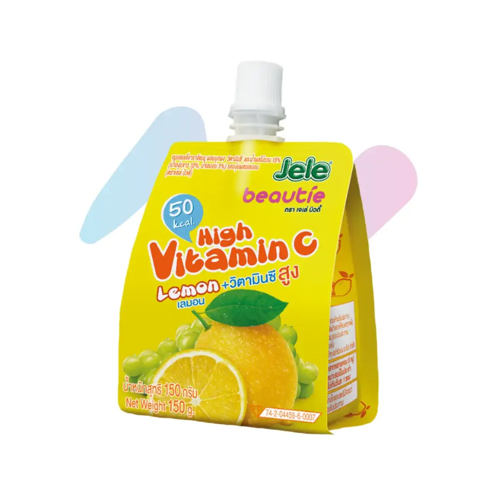 Jele Beautie Vitamin C Lemon Jelly Juice (5.29oz Pack)
