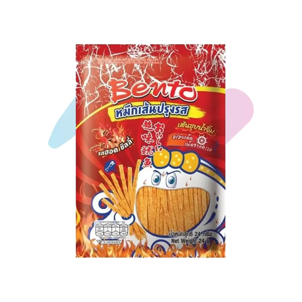 Bento Mexican BBQ Flavored Squid Seafood Snack (0.71oz Pack)