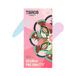 Socola Trà Sen 57% Thượng Hạng Địa Phương TBROS (Thanh 67g) image