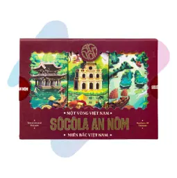 Hộp Socola Du Lịch Miền Bắc An Nôm TBROS (Hộp 130g - 3 Vị) image