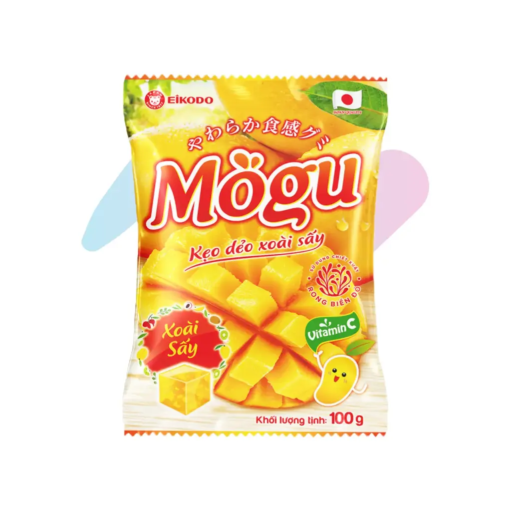 Kẹo Dẻo Mogu EIKODO Xoài Sấy (Gói 100g)