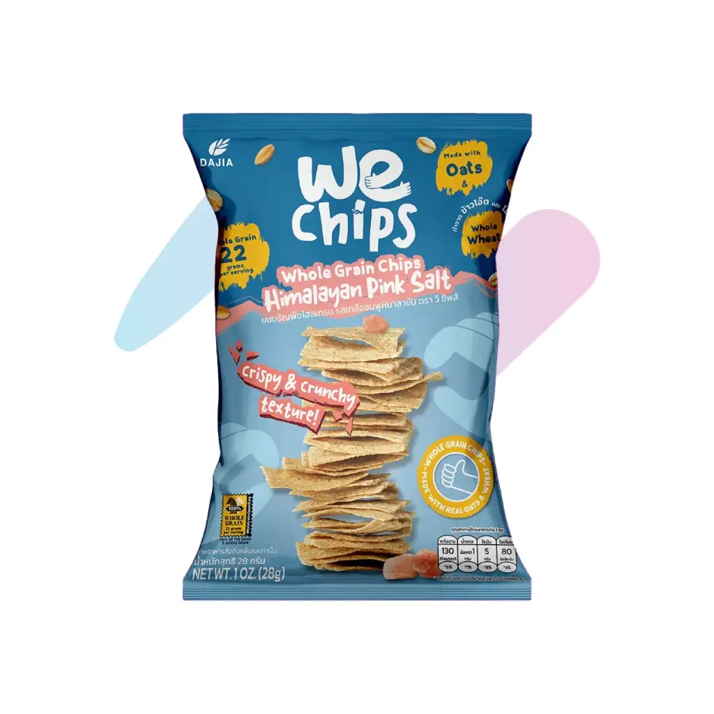 WE Chips Himalayan Pink Salt Whole Grain Chips (1oz Pack)