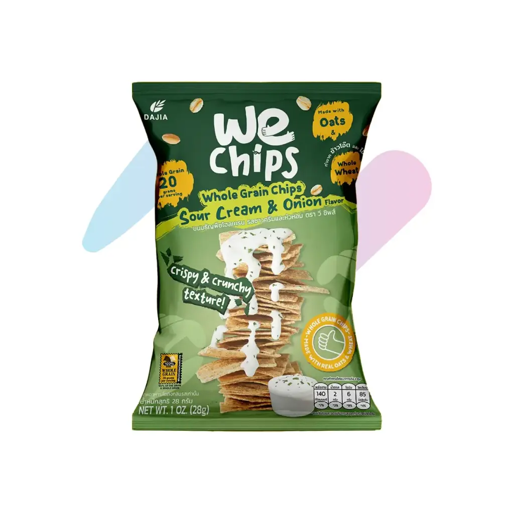WE Chips Sour Cream & Onion Whole Grain Chips (1oz Pack)