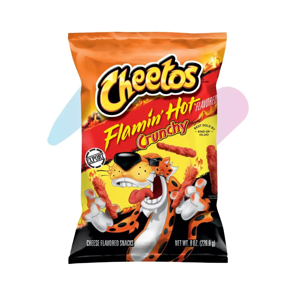 Bánh Snack Cheetos Flamin' Hot Crunchy (Gói 226,8g)