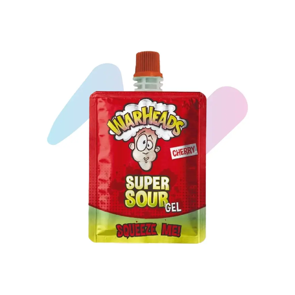 Warheads Super Sour Cherry Gel (0.71oz Pack)