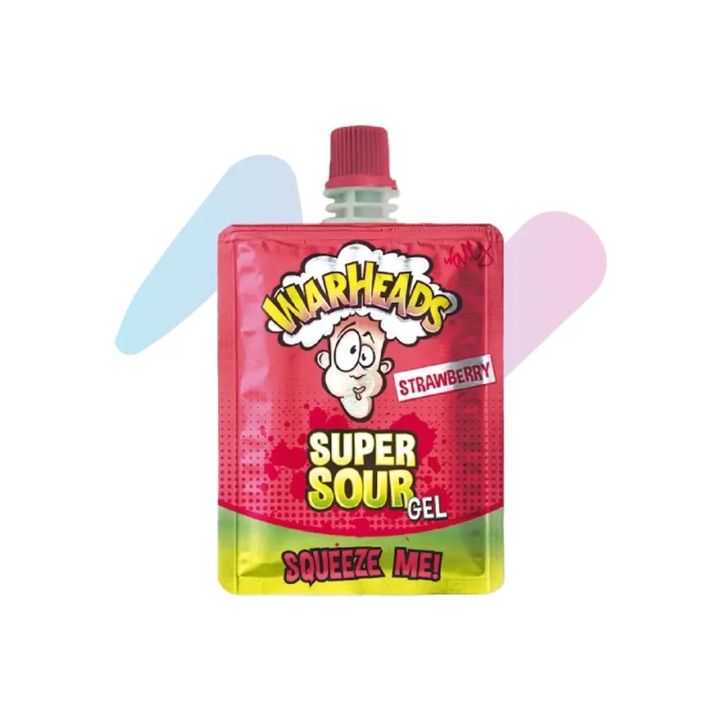 Warheads Super Sour Strawberry Gel (0.71oz Pack)