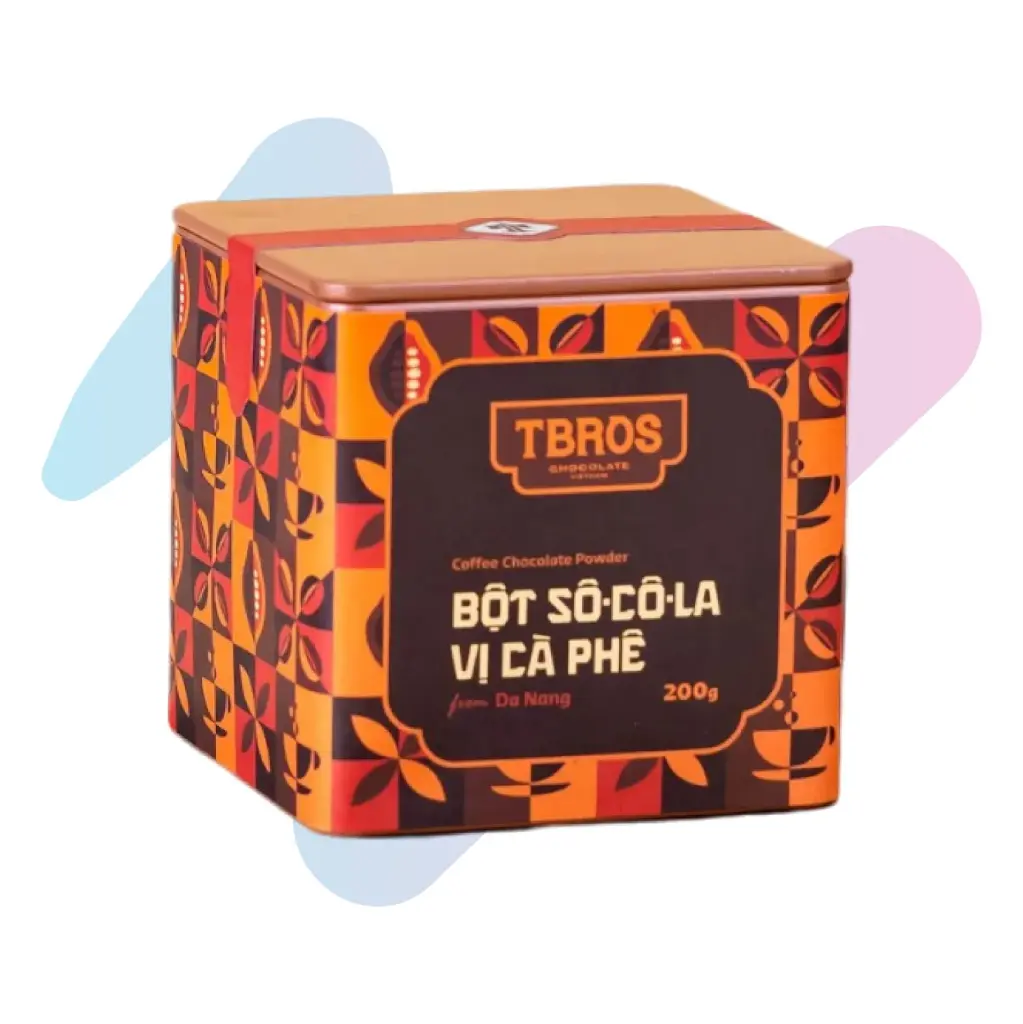 TBROS Coffee Flavored Chocolate Powder (7oz Box)